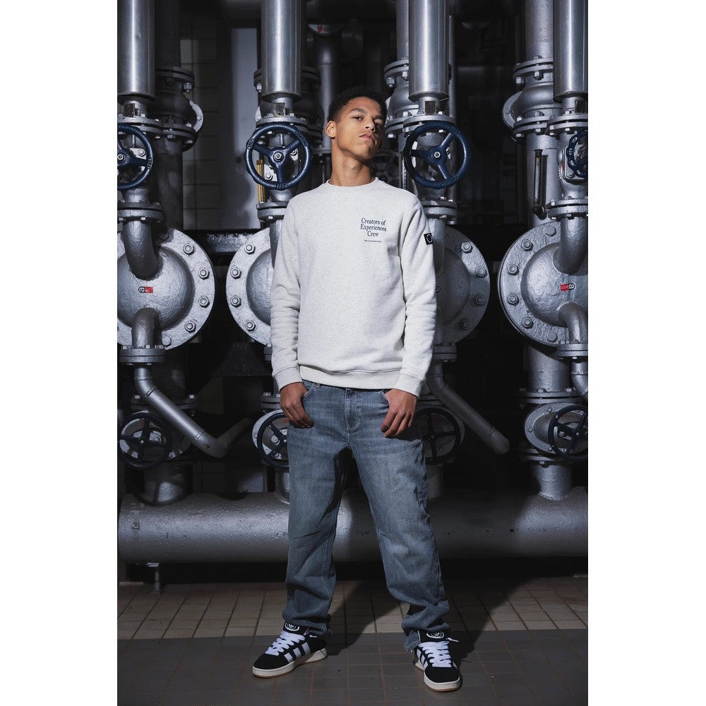 Sweater Rellix Backprint Grijs Sweater Rellix Backprint Grijs