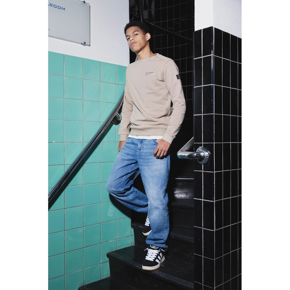 2816 Loose Wide Fit Jeans Blauw 2816 Loose Wide Fit Jeans Blauw