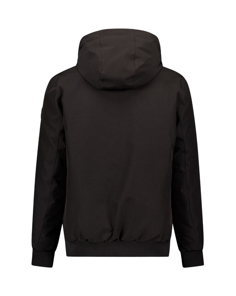 HOODED REVERSIBLE JACKET Zwart 1 HOODED REVERSIBLE JACKET Zwart 1