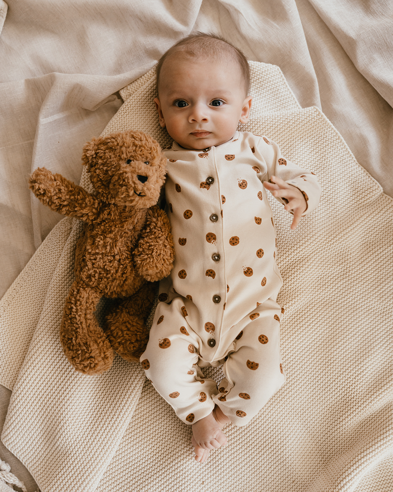 baby suit long sleeve cookie Off White baby suit long sleeve cookie Off White