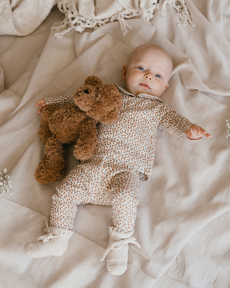 baby pants autumn leaves Off White baby pants autumn leaves Off White