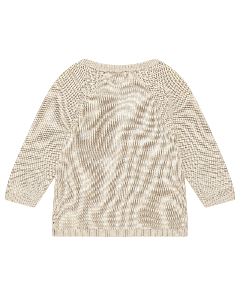 baby cardigan overslag bowtie autumn Off White baby cardigan overslag bowtie autumn Off White