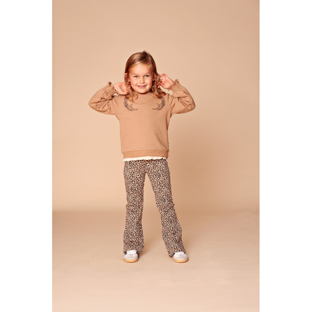 girls flared pants aop leopard Bruin 1 girls flared pants aop leopard Bruin 1