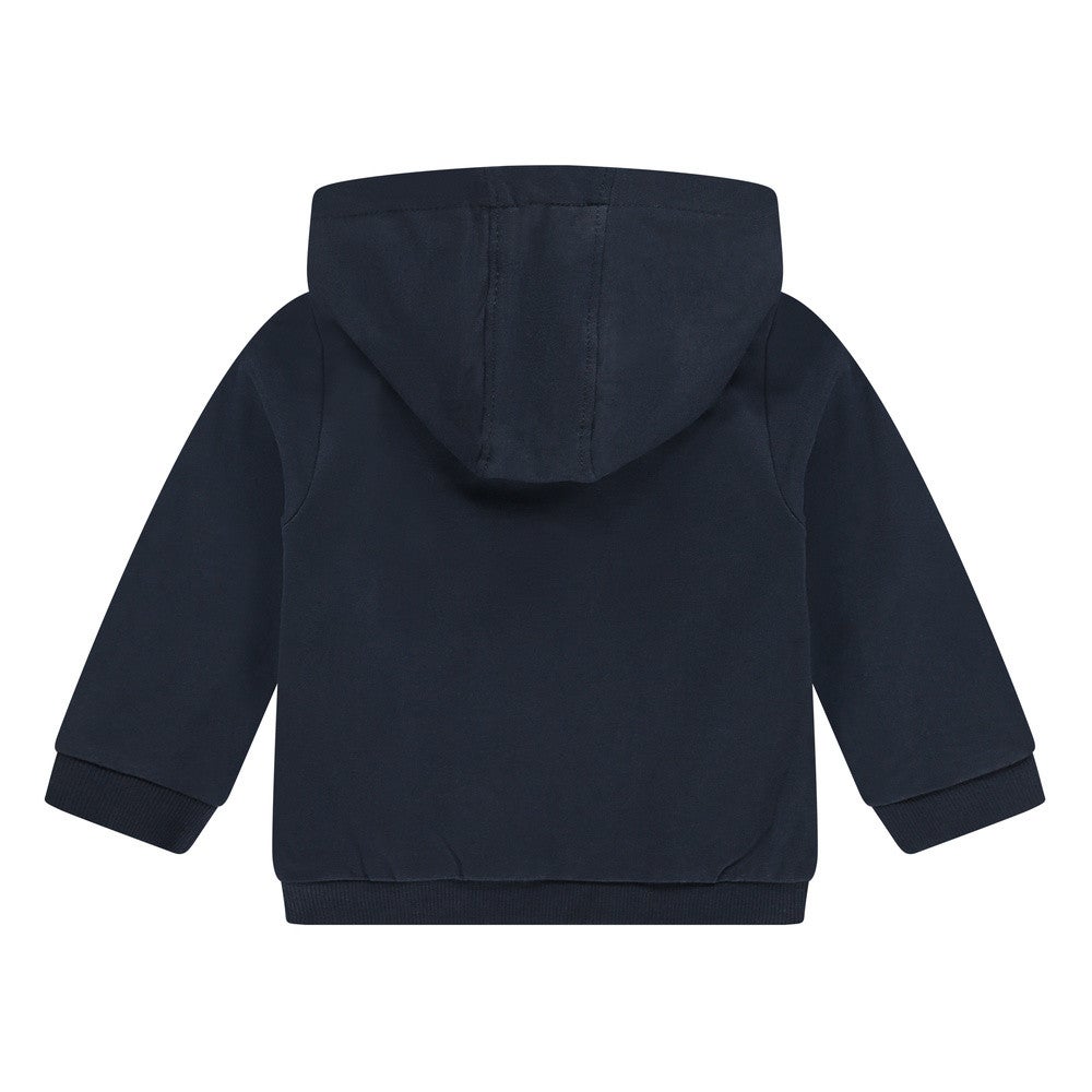 baby boys sweat cardigan sloth theme Donker Blauw baby boys sweat cardigan sloth theme Donker Blauw