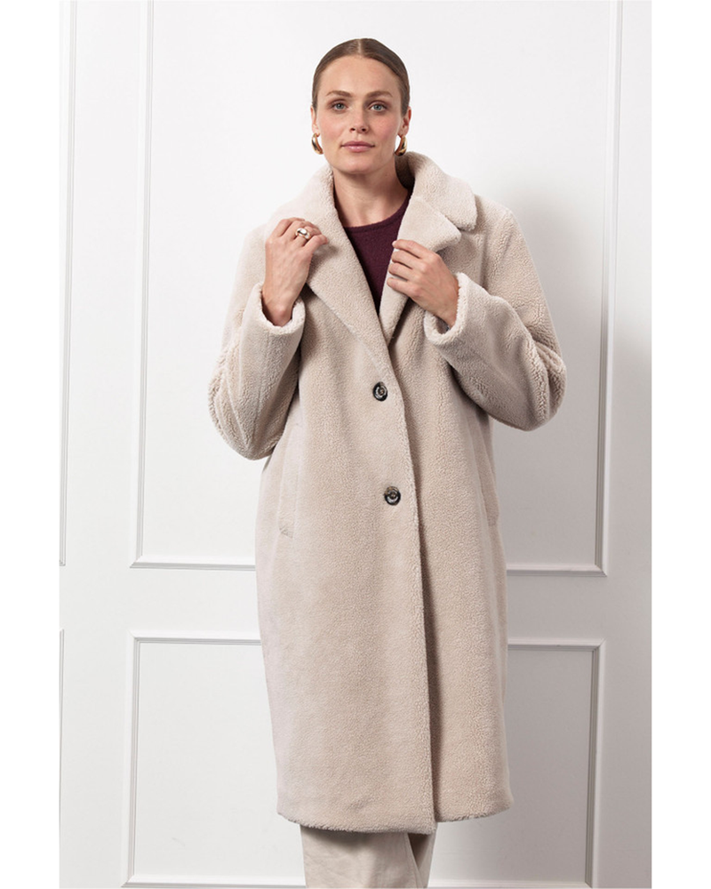 Tommie fur coat Off White Tommie fur coat Off White