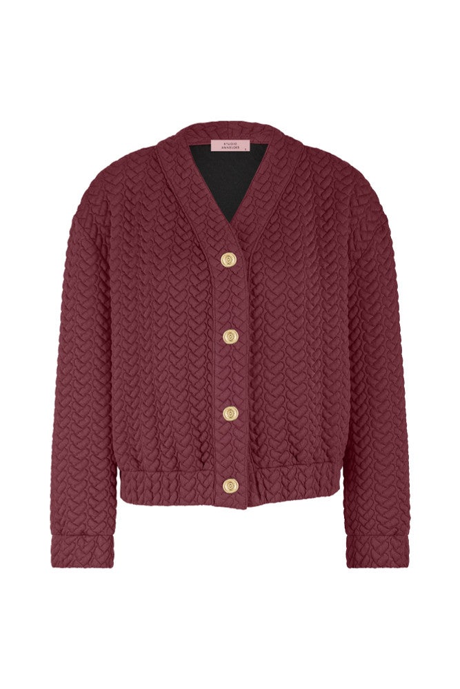 Josephine structure jacket Bordeaux Josephine structure jacket Bordeaux
