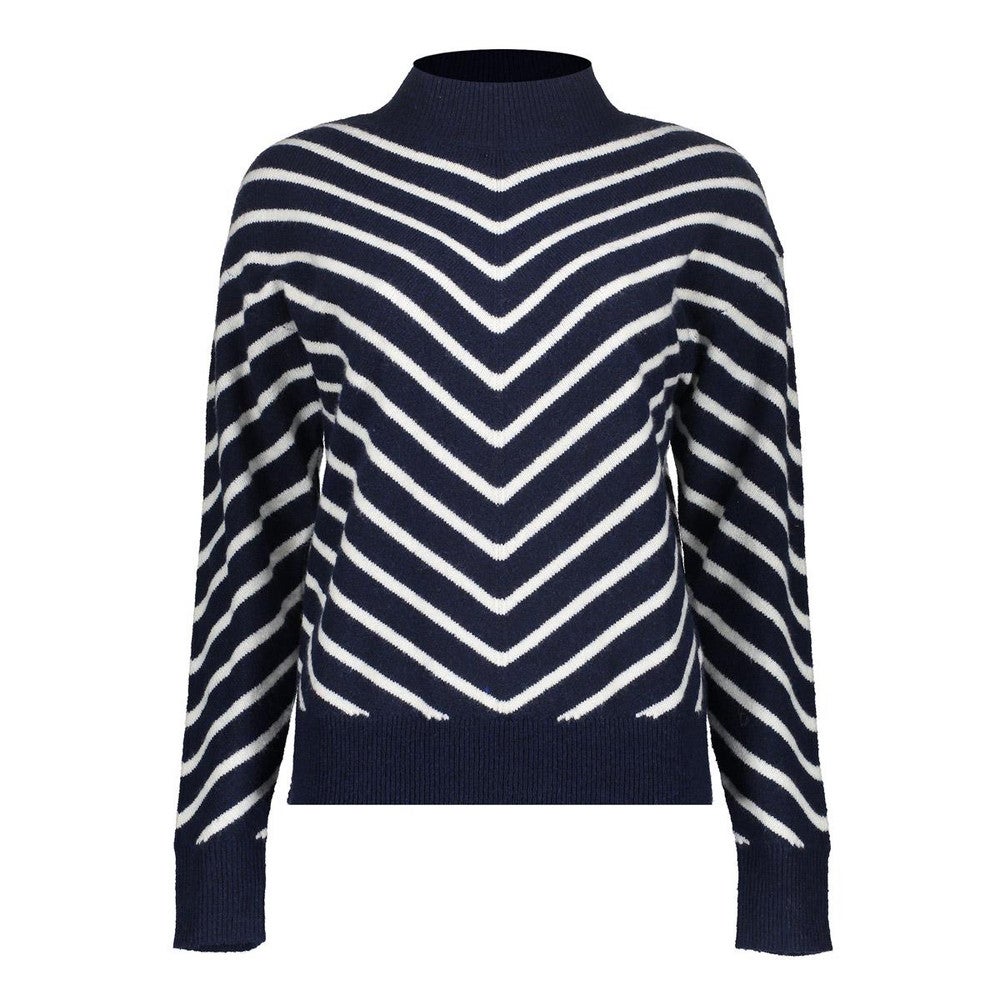 Pull stripes turtleneck Blauw Pull stripes turtleneck Blauw