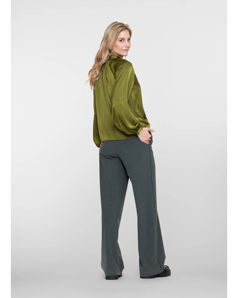 Classic Flared Pantalon Grijs Classic Flared Pantalon Grijs