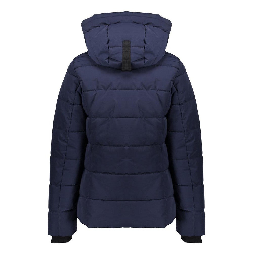 Jacket with hood short Blauw Jacket with hood short Blauw