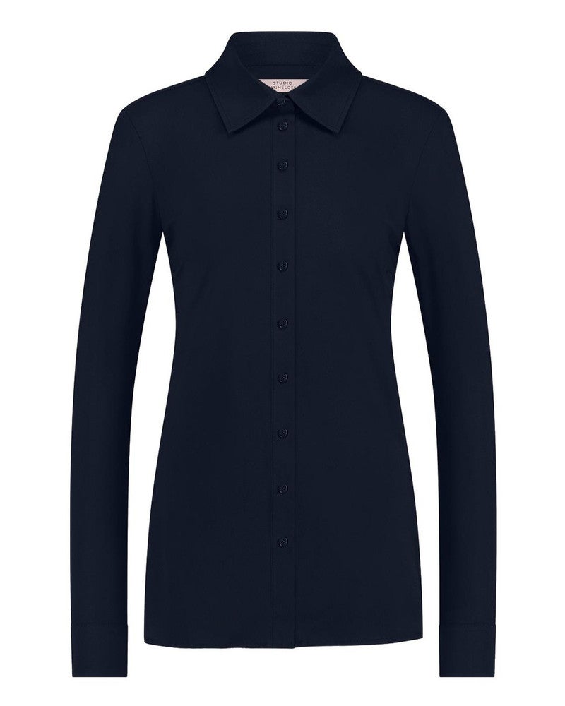 Poppy blouse Donker Blauw Poppy blouse Donker Blauw