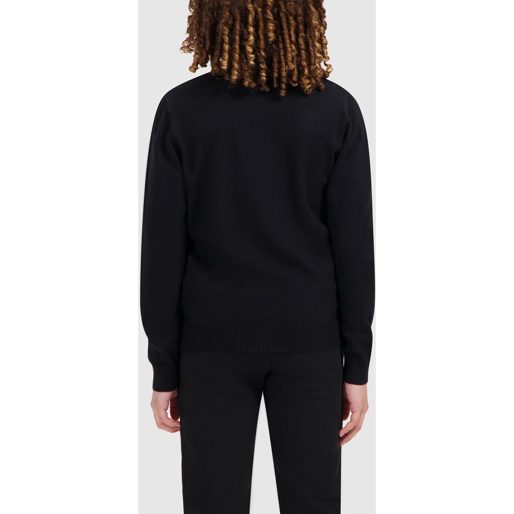 Junior Original Half Zip Knit Zwart 1 Junior Original Half Zip Knit Zwart 1