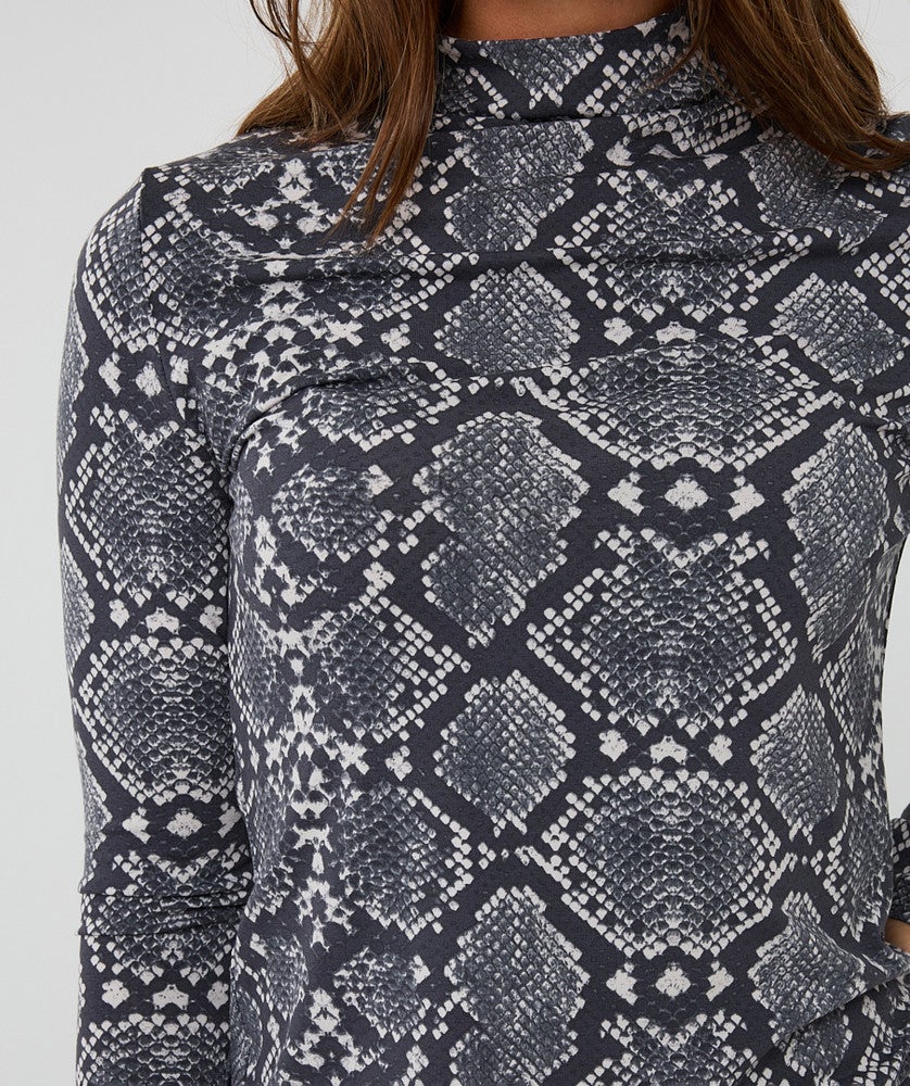 Top gathering City Snake SJ Grijs Top gathering City Snake SJ Grijs