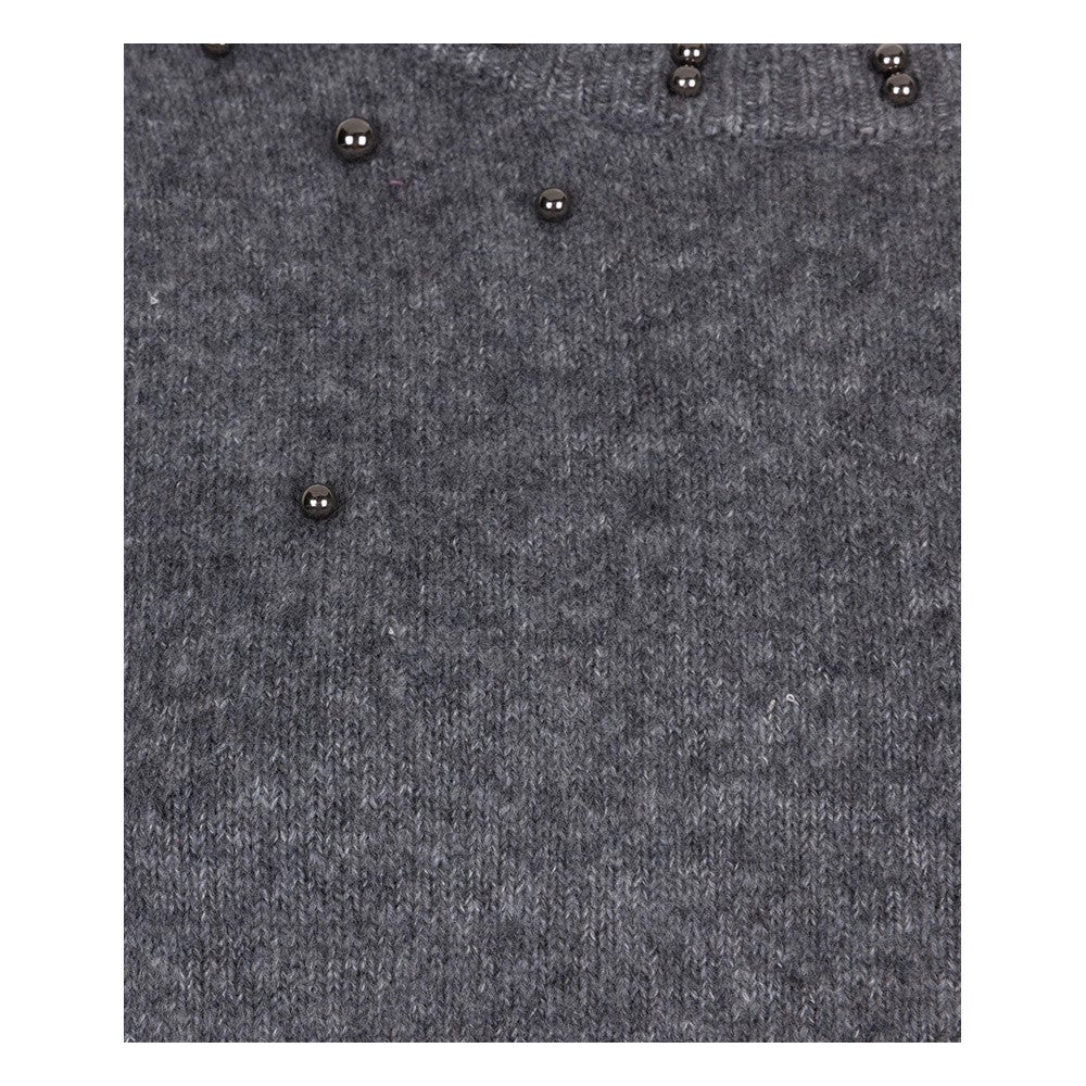 Sweater raglan pearls Grijs Sweater raglan pearls Grijs