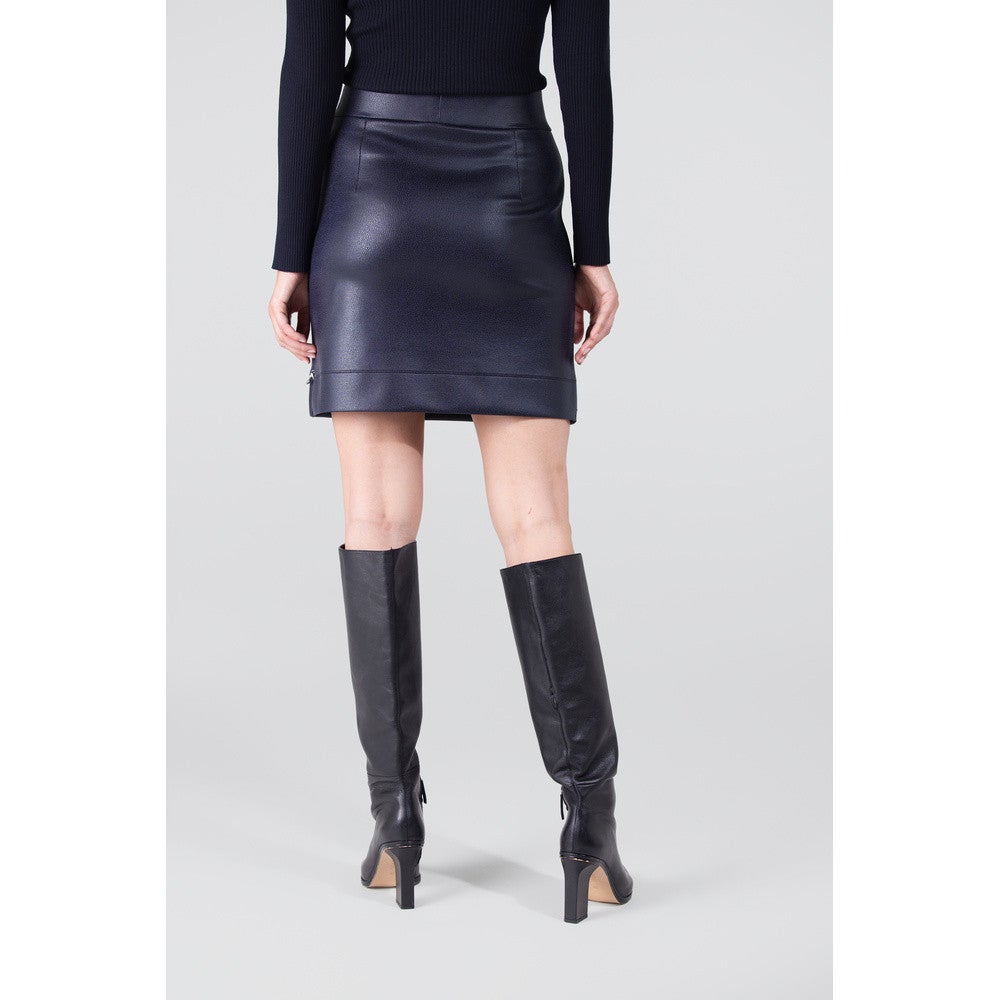CARA ROK CS 769 short overlap rhinestones Blauw CARA ROK CS 769 short overlap rhinestones Blauw