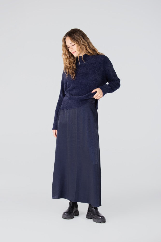 CALLA TRUI P 155 turtle neck Blauw CALLA TRUI P 155 turtle neck Blauw