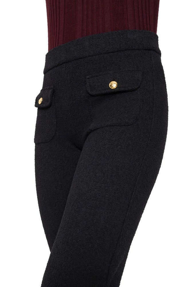 Faith Patched Pocket Pants Zwart 1 Faith Patched Pocket Pants Zwart 1