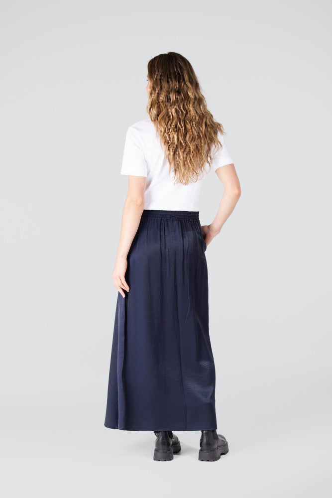 DAHLIA ROK WS 694 long Blauw DAHLIA ROK WS 694 long Blauw