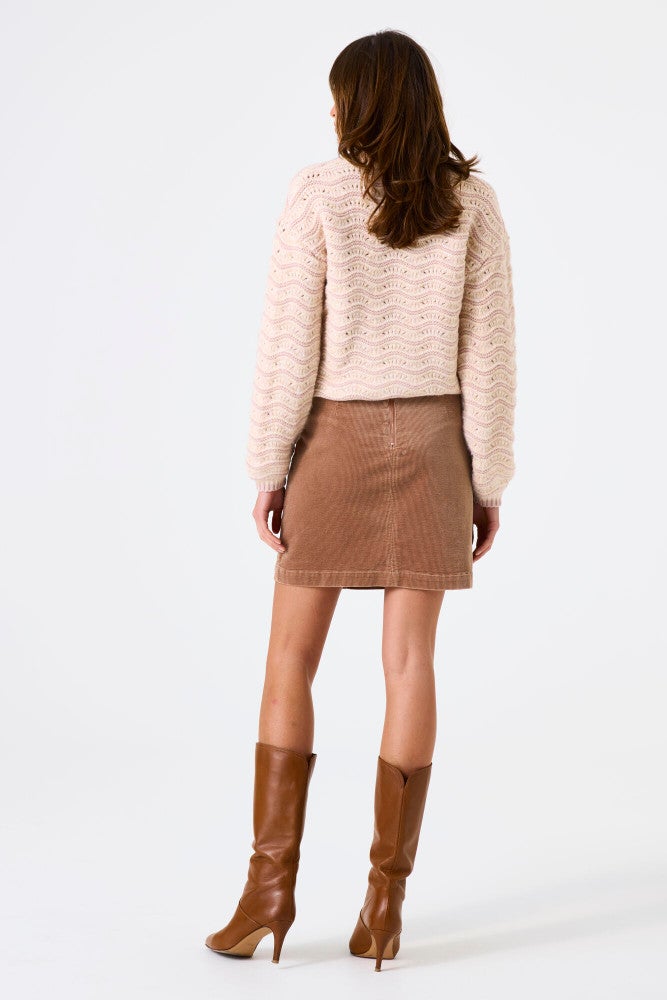 J50122 Ladies Skirt Bruin 1 J50122 Ladies Skirt Bruin 1