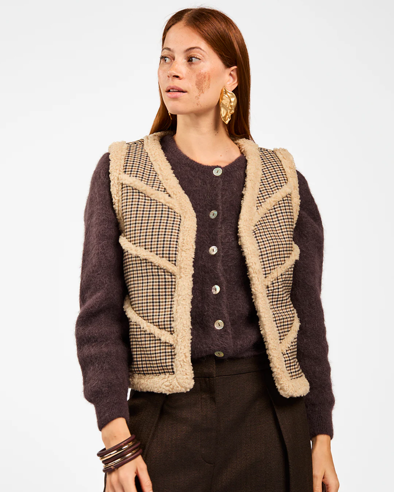 NARIN PIED PES 568 Reversible Beige NARIN PIED PES 568 Reversible Beige