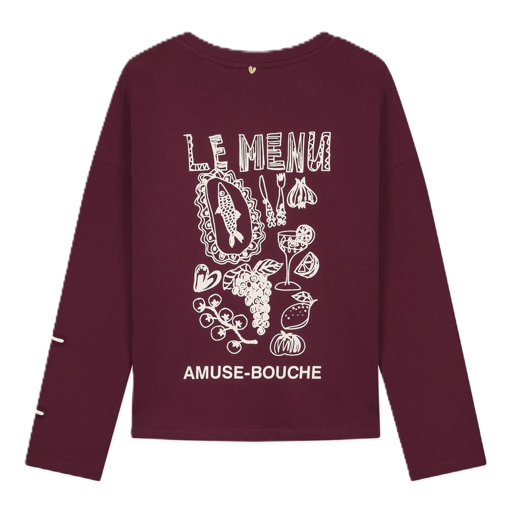 Phileine T-Shirt Bordeaux Phileine T-Shirt Bordeaux