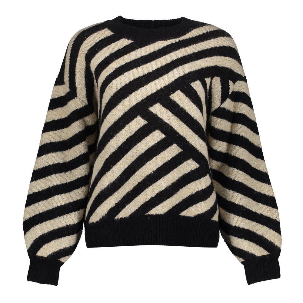 Pullover stripes Zand Pullover stripes Zand