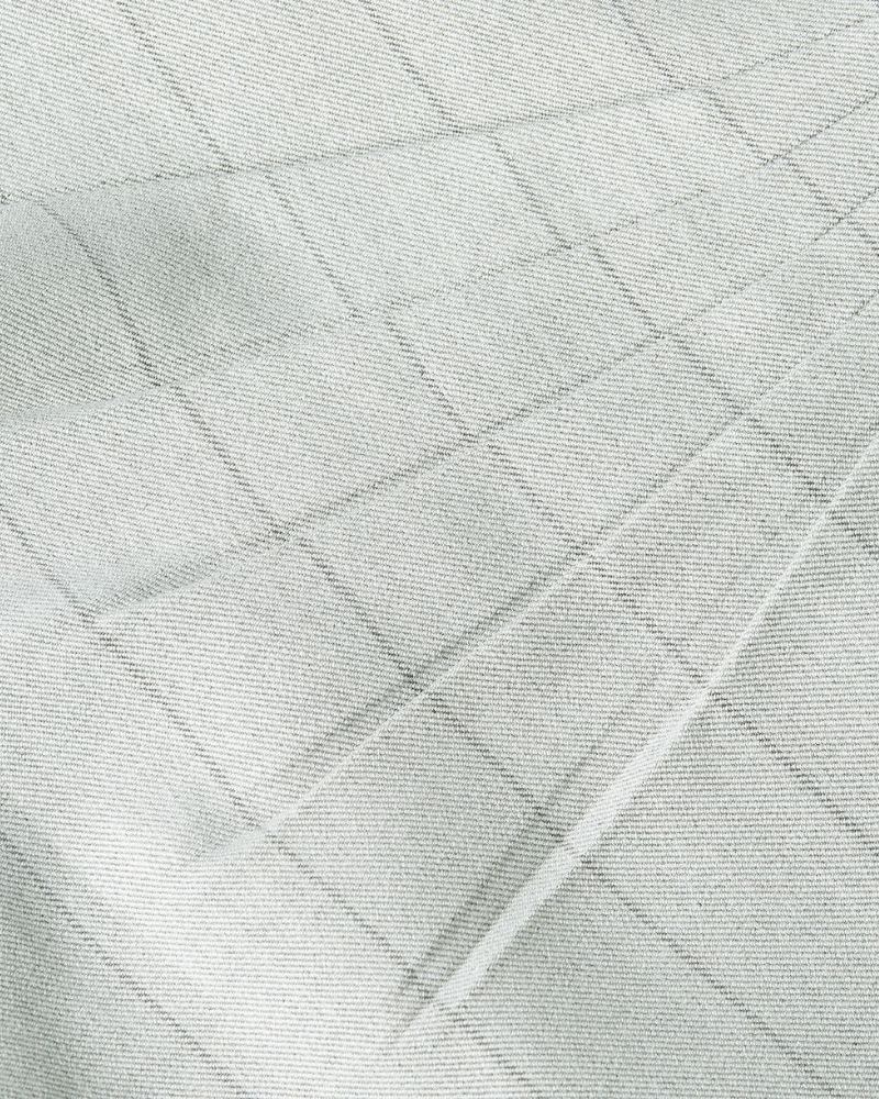 BONITA Overslagjurk met krijtstreep Grijs BONITA Overslagjurk met krijtstreep Grijs