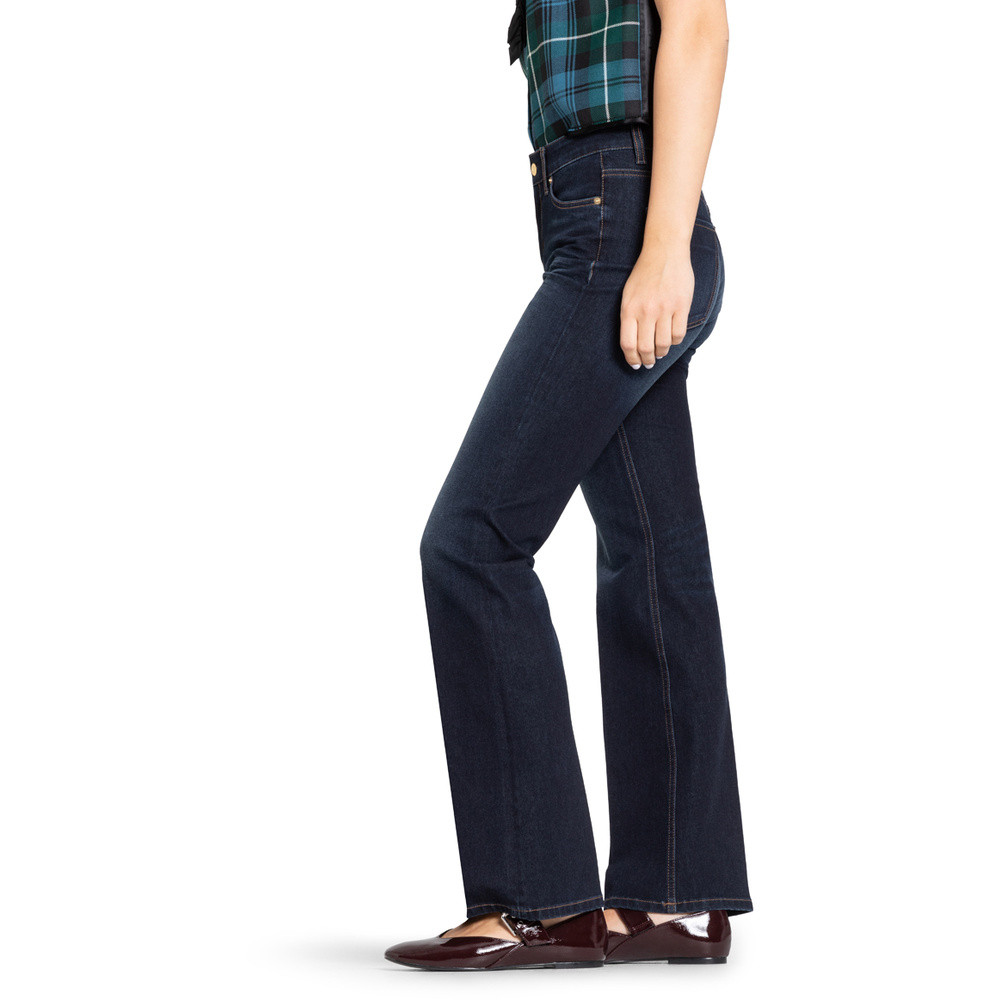 Paris Flared Jeans Donker Blauw Paris Flared Jeans Donker Blauw