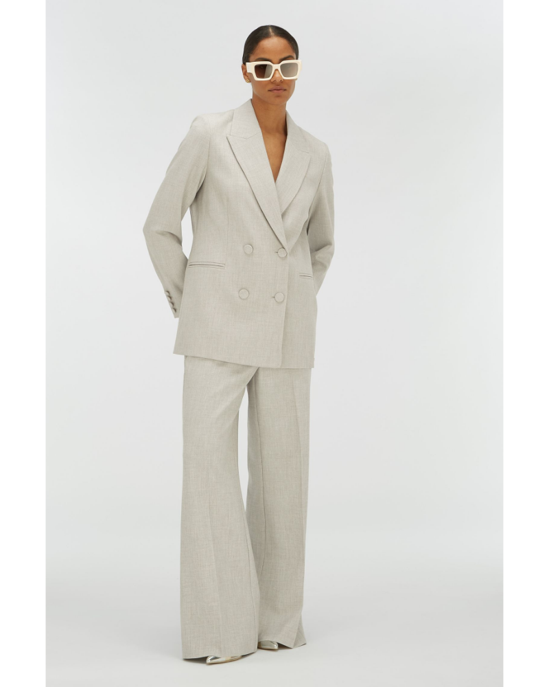 JV KATE high rise wide leg pants Grijs JV KATE high rise wide leg pants Grijs