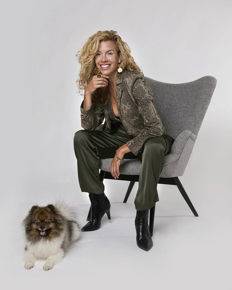 Janna Merel Ular Blazer Grijs Janna Merel Ular Blazer Grijs