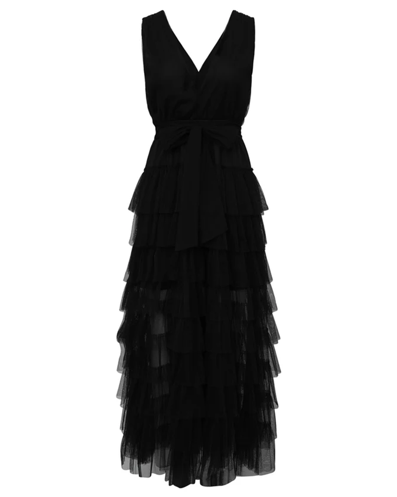 Miranda dress Zwart 1 Miranda dress Zwart 1