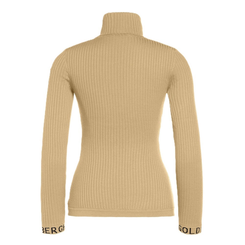 MIRA long sleeve knit sweater Beige MIRA long sleeve knit sweater Beige