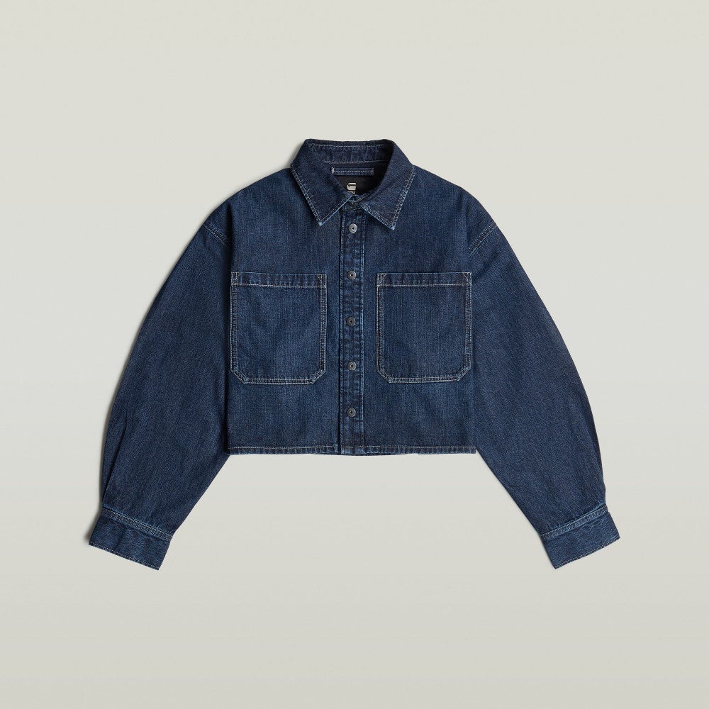 Boxy 2-pkt Overshirt wmn Blauw Boxy 2-pkt Overshirt wmn Blauw