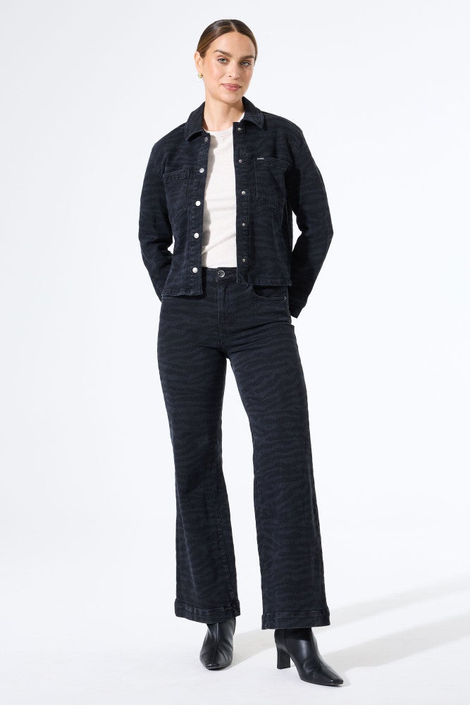 J50095 Ladies Jacket Zwart 1 J50095 Ladies Jacket Zwart 1