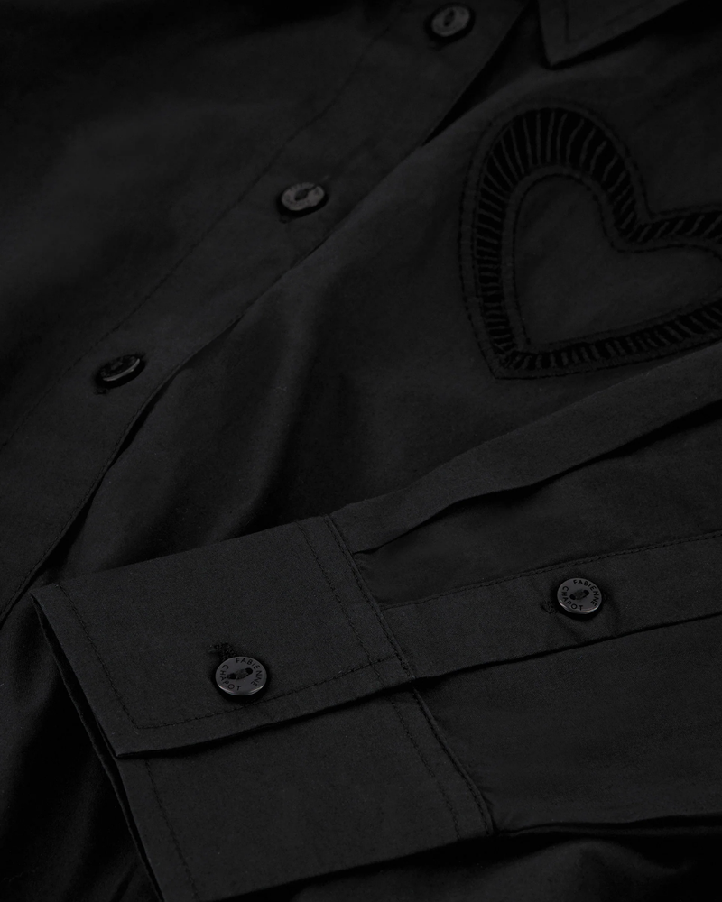 Flore Blouse Zwart 1 Flore Blouse Zwart 1