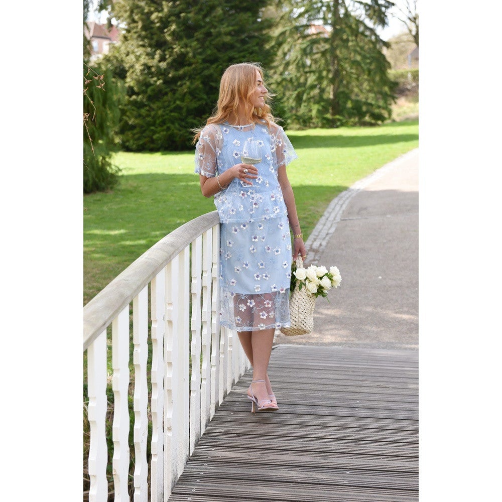 Denja blouse Licht Blauw Denja blouse Licht Blauw