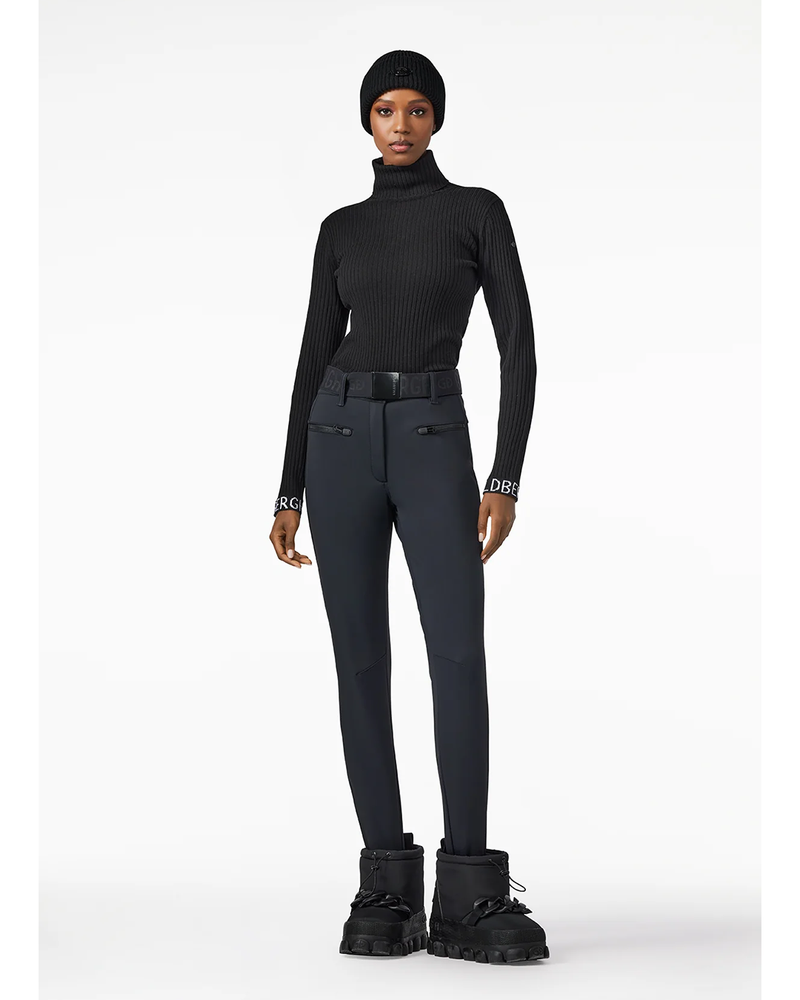 MIRA long sleeve knit sweater Zwart 1 MIRA long sleeve knit sweater Zwart 1