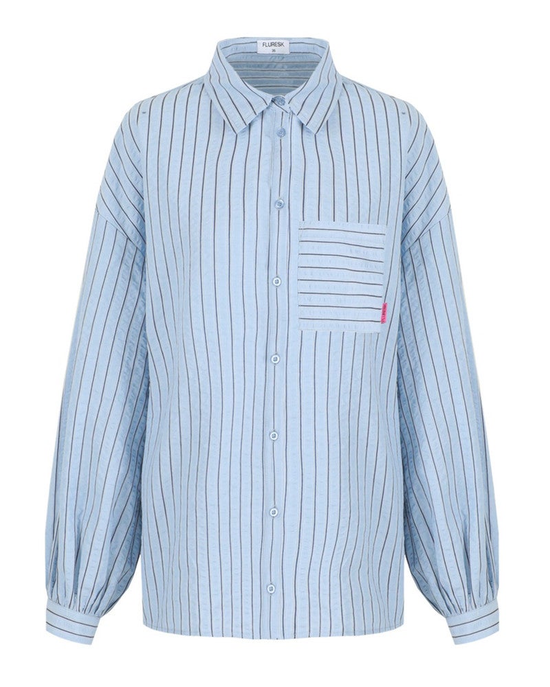 Denise blouse Blauw Denise blouse Blauw