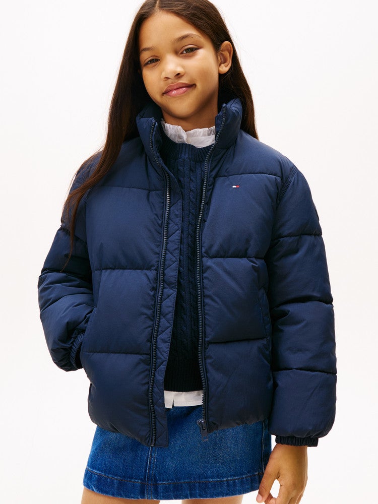 Flag Puffer Jacket Backflag Donker Blauw Flag Puffer Jacket Backflag Donker Blauw