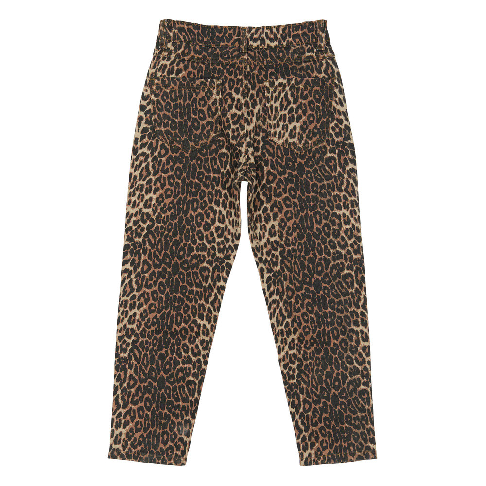 Panya Mom Fit Jeans Leopard Bruin 1 Panya Mom Fit Jeans Leopard Bruin 1