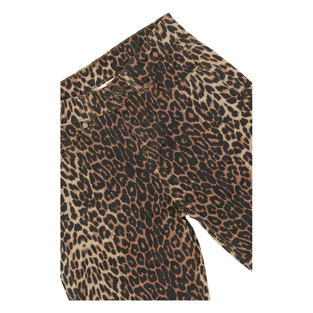 Panya Mom Fit Jeans Leopard Bruin 1 Panya Mom Fit Jeans Leopard Bruin 1