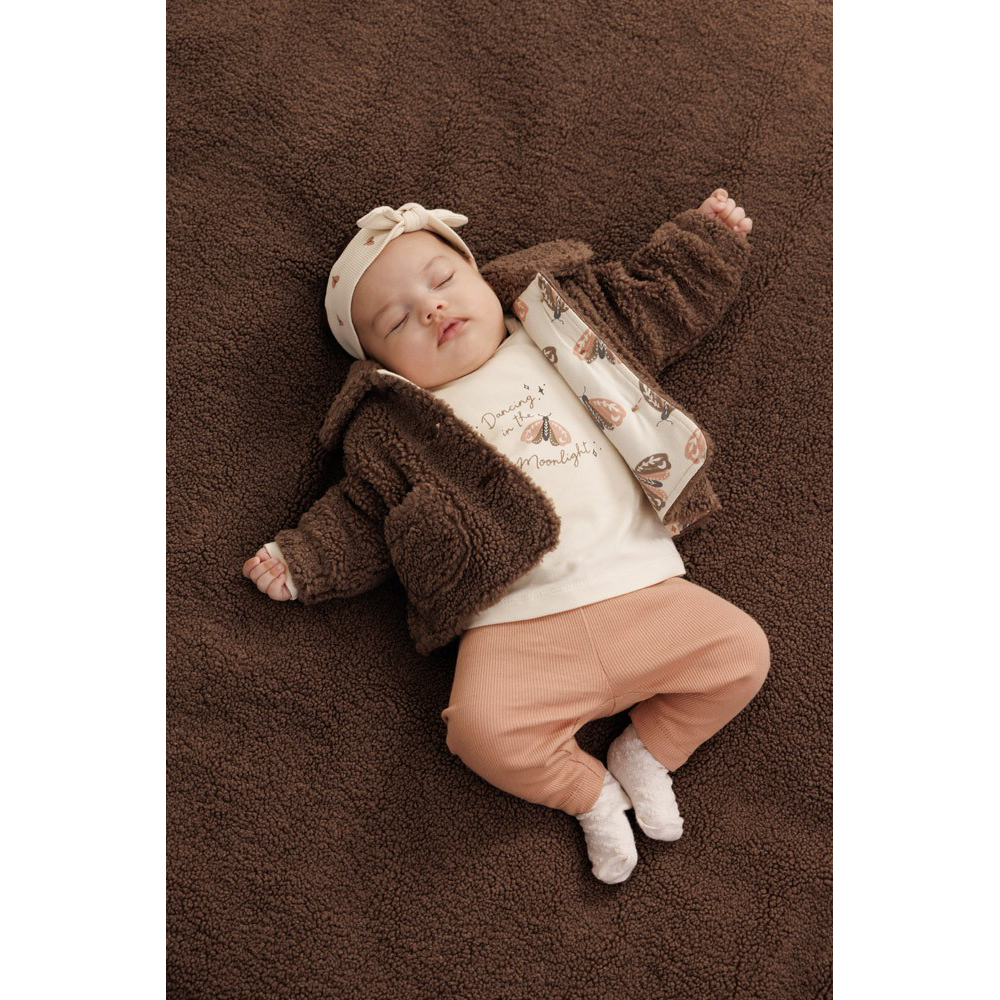 Legging rib - Dancing In The Moonlight Roze Legging rib - Dancing In The Moonlight Roze