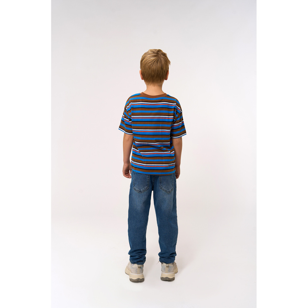 Re turn Loose Fit Jeans Cotton Blauw Re turn Loose Fit Jeans Cotton Blauw