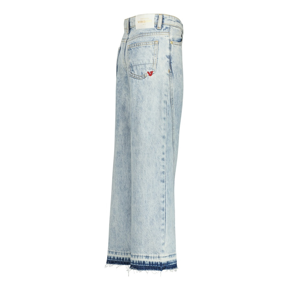 Cassie Seam Jeans Extra Wide Leg Licht Blauw Cassie Seam Jeans Extra Wide Leg Licht Blauw