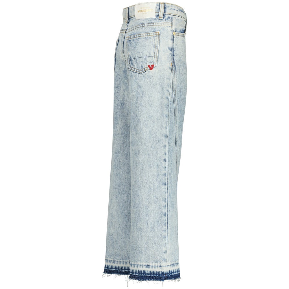 Cassie Seam Jeans Extra Wide Leg Licht Blauw Cassie Seam Jeans Extra Wide Leg Licht Blauw