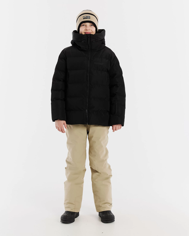 Dillon JR snowjacket Zwart 1 Dillon JR snowjacket Zwart 1