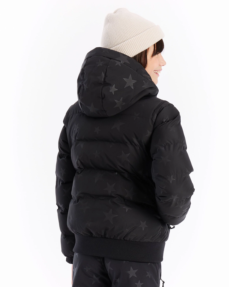 Verity JR snowjacket Zwart 1 Verity JR snowjacket Zwart 1