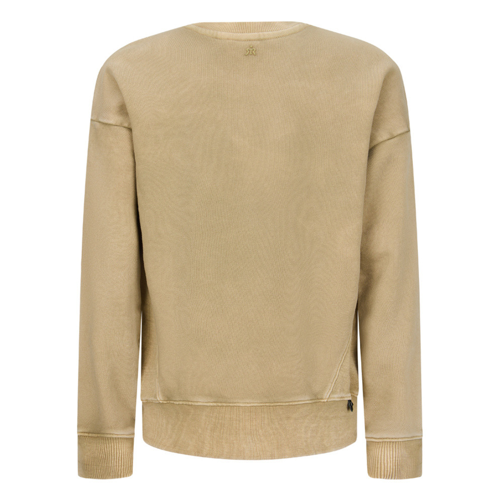 Peter Sweater Washed Zand Peter Sweater Washed Zand