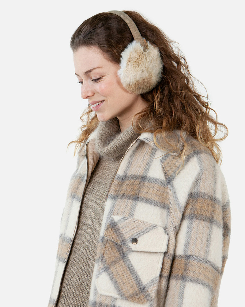 Fur Earmuffs Zand Fur Earmuffs Zand