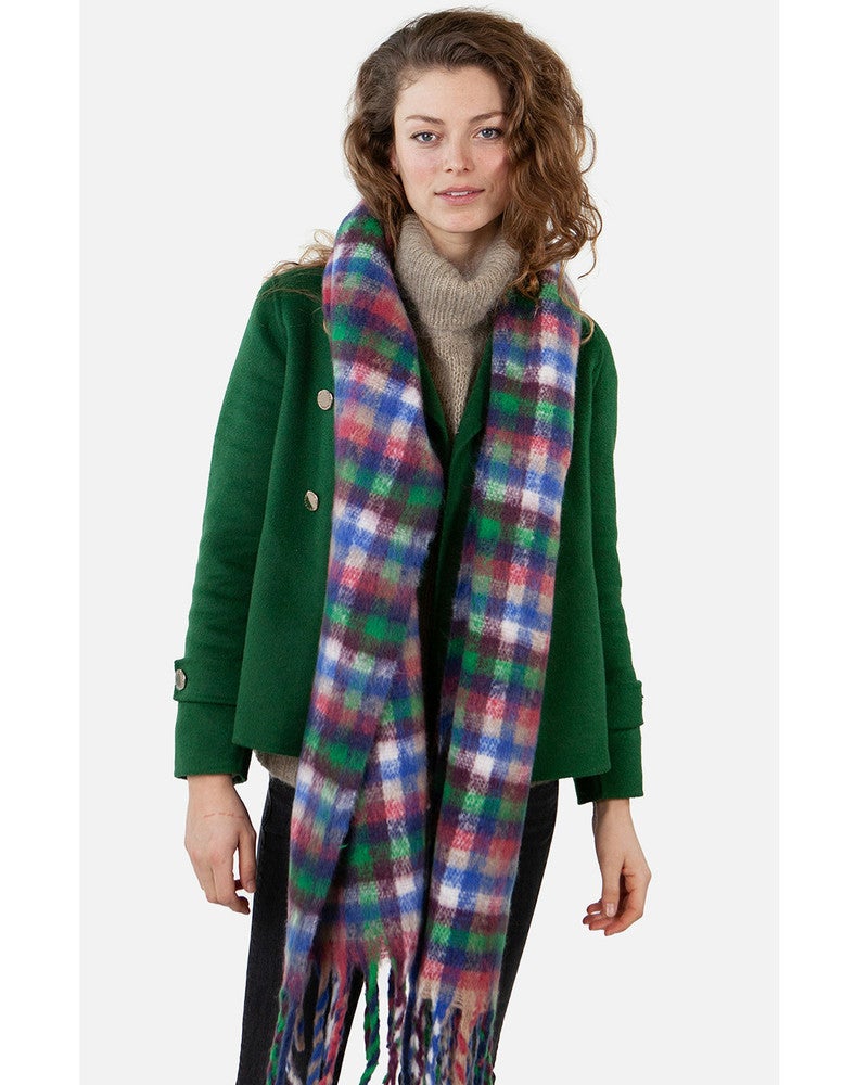 Plaity Scarf Blauw Plaity Scarf Blauw