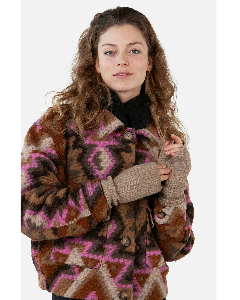 Darty Fingerless Gloves Bruin 1 Darty Fingerless Gloves Bruin 1